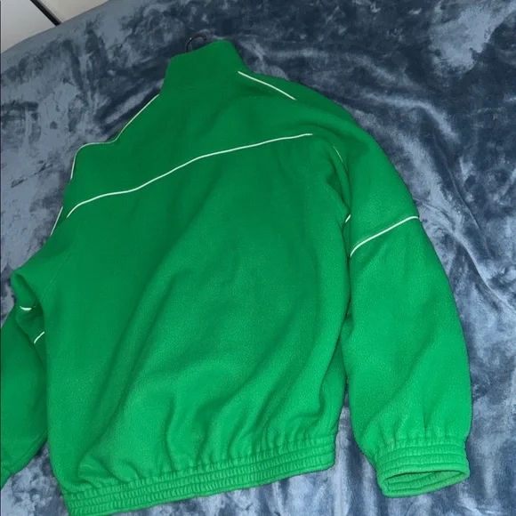 Balenciaga Green Tracksuit Fleece Jacket